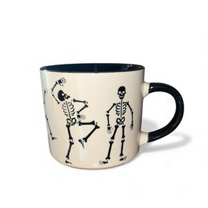 Skeleton Dance Cream Mug